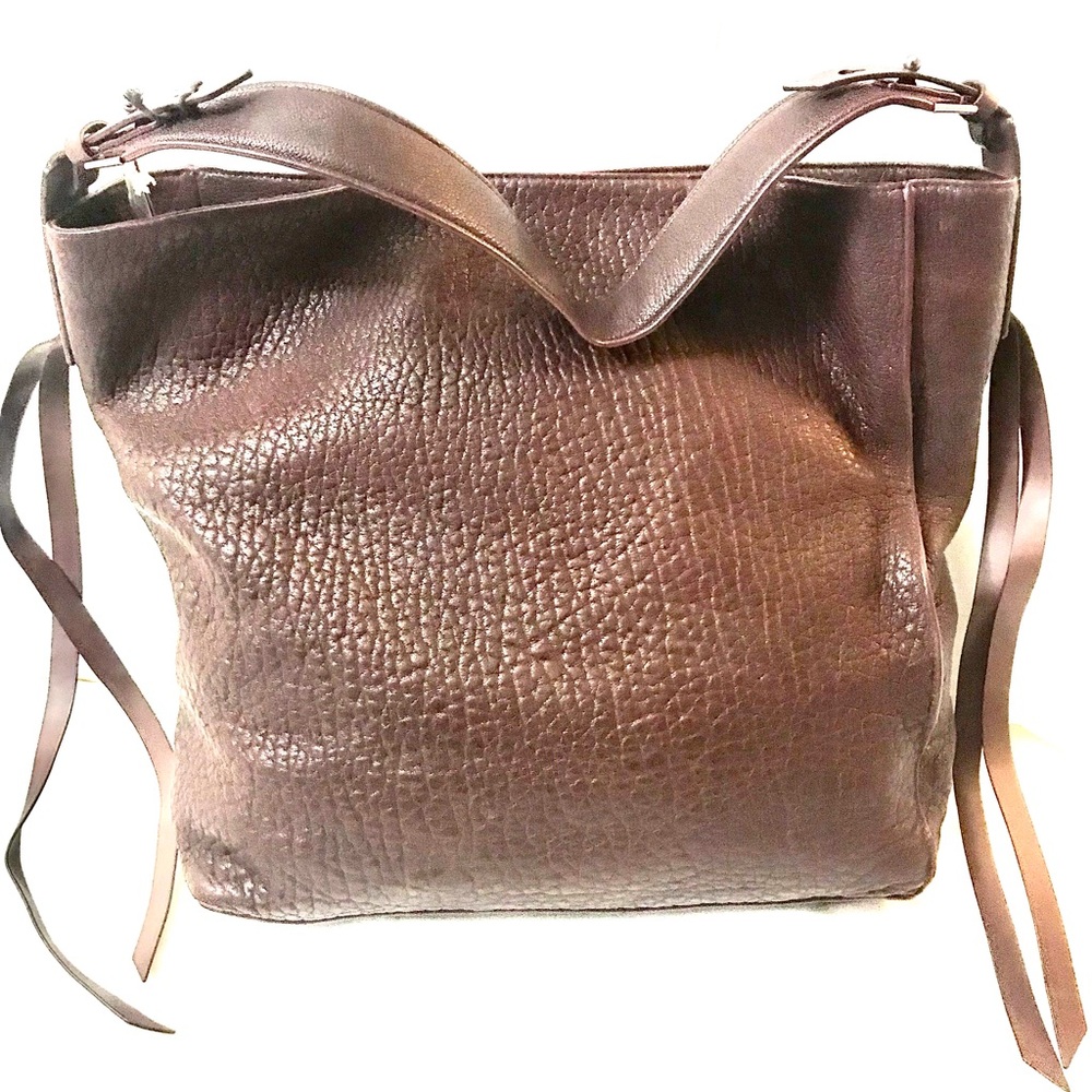 ALL SAINTS KITA PEBBLED LEATHER CROSSBODY BAG (BRAND NEW) - Picture 2 of 7
